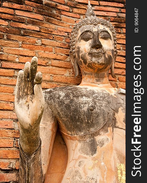 Buddha Image In Sukhothai Historical Park