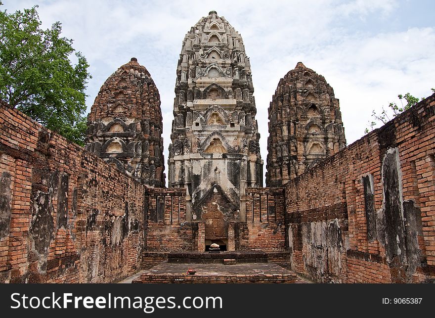 Sukhothai is former capital city over 700 years ago, Thailand. Sukhothai is former capital city over 700 years ago, Thailand