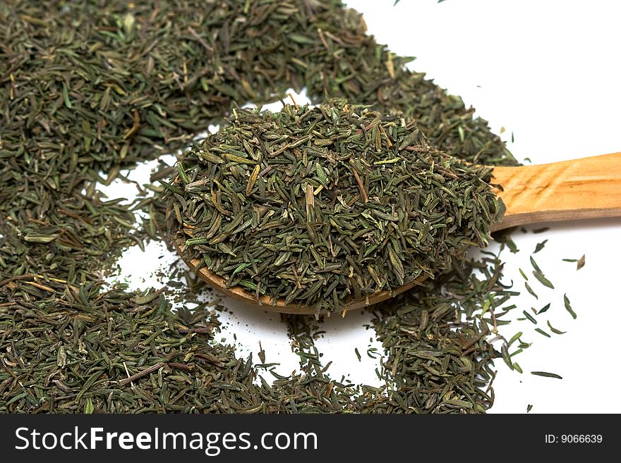 Spice Of Thyme Isolated