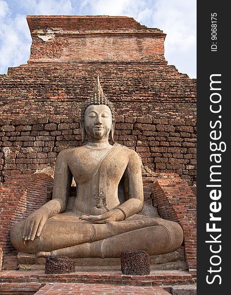 Buddha Image In Sukhothai Historical Park