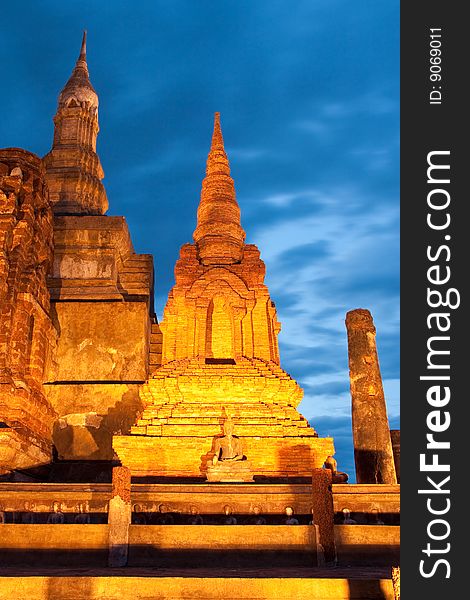 Sukhothai province, former capital city of Thailand. Sukhothai province, former capital city of Thailand