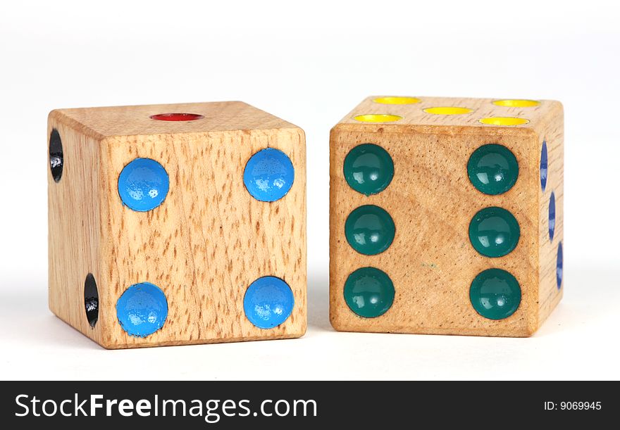 Wooden Dice