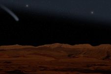 Red Planet. Royalty Free Stock Photography Red Planet. Royalty Free Stock Photography