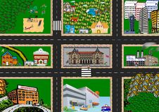 City Illustration Stock Photo City Illustration Stock Photo