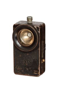 Old Pocket Flashlight Stock Photo Old Pocket Flashlight Stock Photo