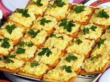 Sandwiches With Cheese Stock Photography Sandwiches With Cheese Stock Photography