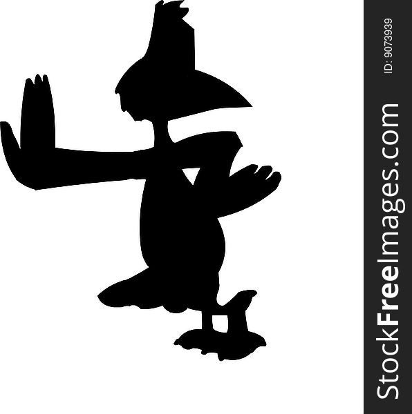 Woodpecker bird illustration clipart silhouette. Woodpecker bird illustration clipart silhouette