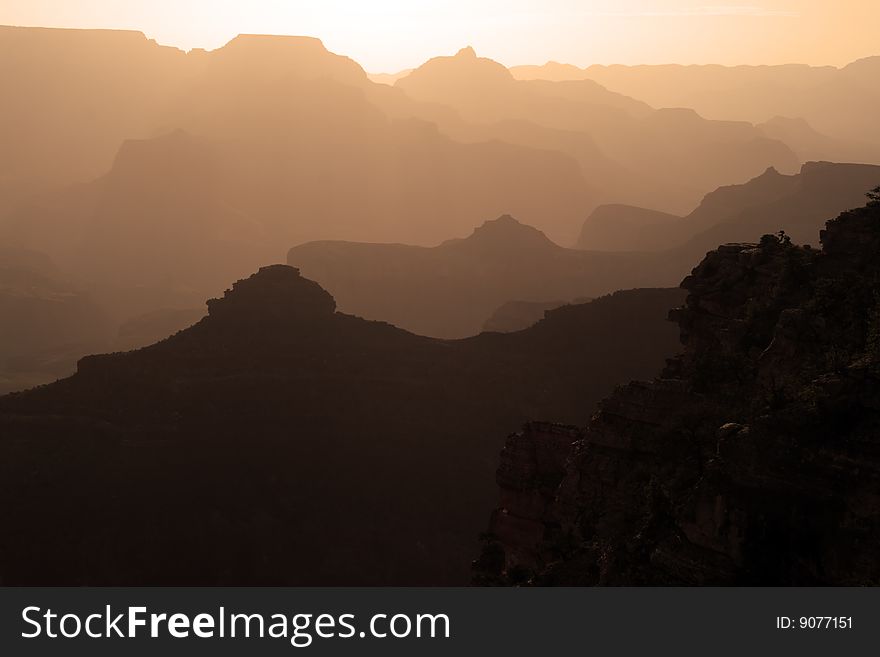 Grand Canyon National Park (South Rim), USA. Grand Canyon National Park (South Rim), USA