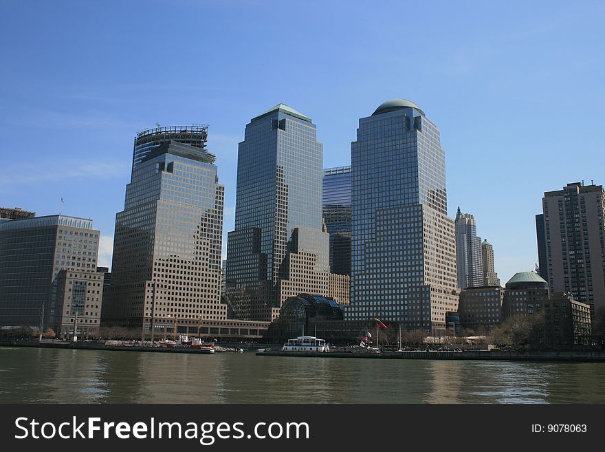 World Financial Center (next to Ground Zero) along the Hudson River. World Financial Center (next to Ground Zero) along the Hudson River.