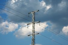 Transmission Pole Stock Photo Transmission Pole Stock Photo