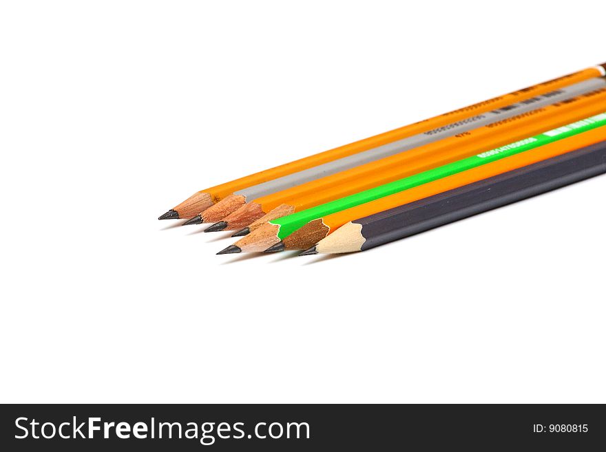 Set of pencils for plotting