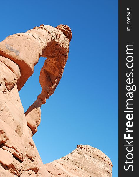 Delicate arch in Arches National Park, Utah, USA.