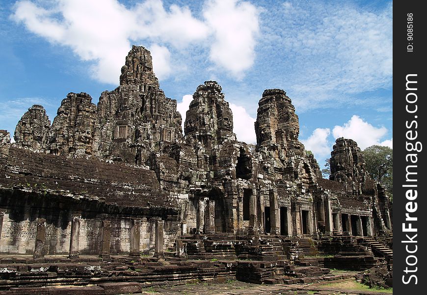 Ankor Thom at Angkor park, Cambodia