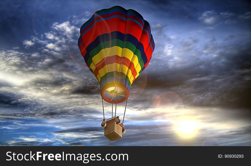Hot Air Balloon, Sky, Hot Air Ballooning, Cloud