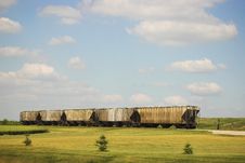 Rail Cars Resting Royalty Free Stock Photography Rail Cars Resting Royalty Free Stock Photography