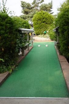 Miniature Golf Hole Stock Images Miniature Golf Hole Stock Images