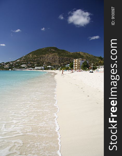 Beautiful caribbean beach. Beautiful caribbean beach
