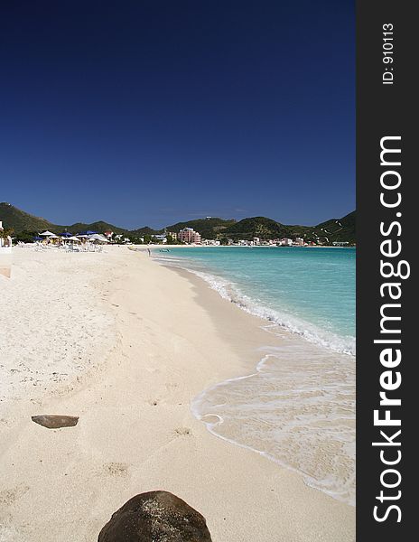 Beautiful caribbean beach. Beautiful caribbean beach