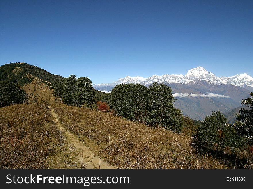 Himalaya mountains, Nepal