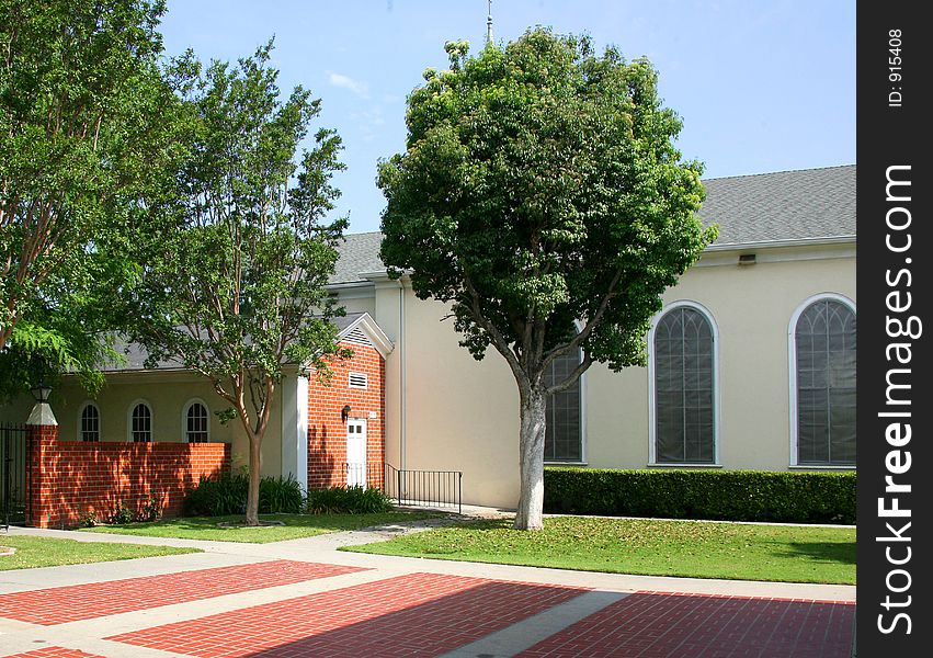 Church Courtyard