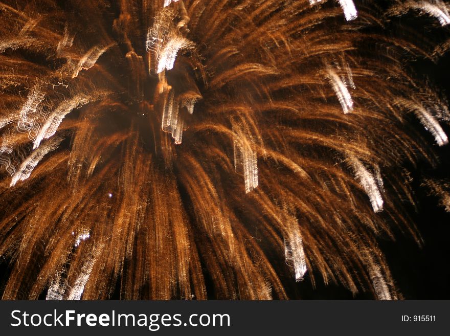 Fireworks Abstraction