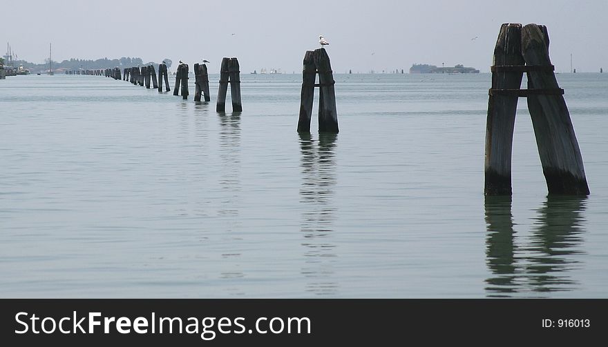 Lagoon of Venice - Italy. Lagoon of Venice - Italy