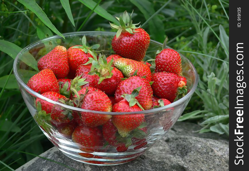 Fresh strawberries. Fresh strawberries