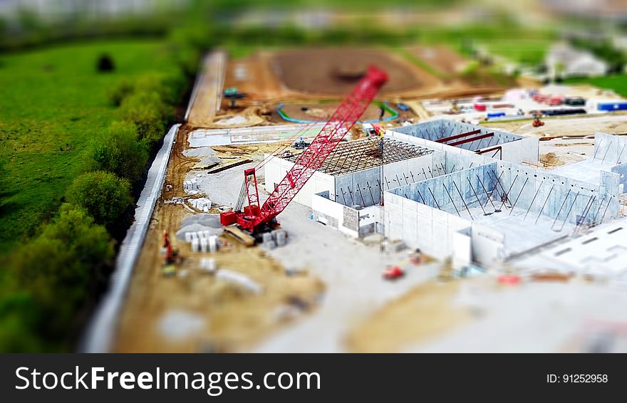 Model Of Construction Site