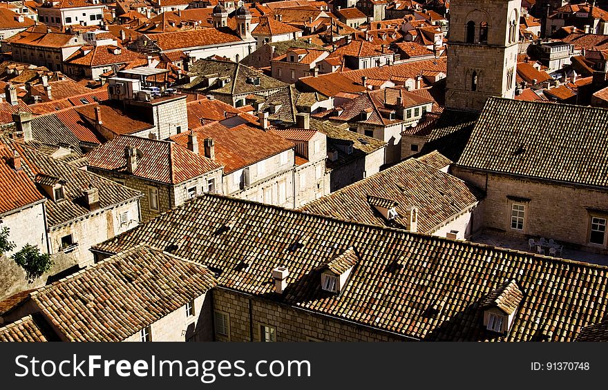 Roof, Town, Historic Site, Village