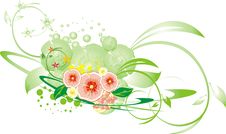Bouquet Of Flowers. Composition For Card Stock Photos Bouquet Of Flowers. Composition For Card Stock Photos