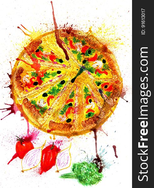 Tasty Pizza Art