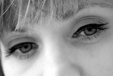 Beautiful Eyes Stock Image