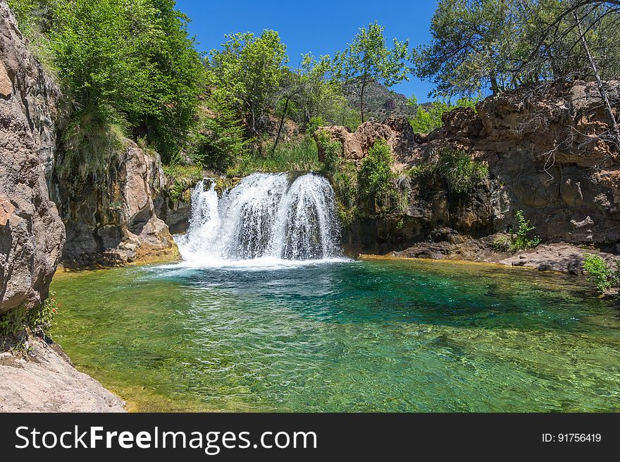 Waterfall Trail on Fossil Creek