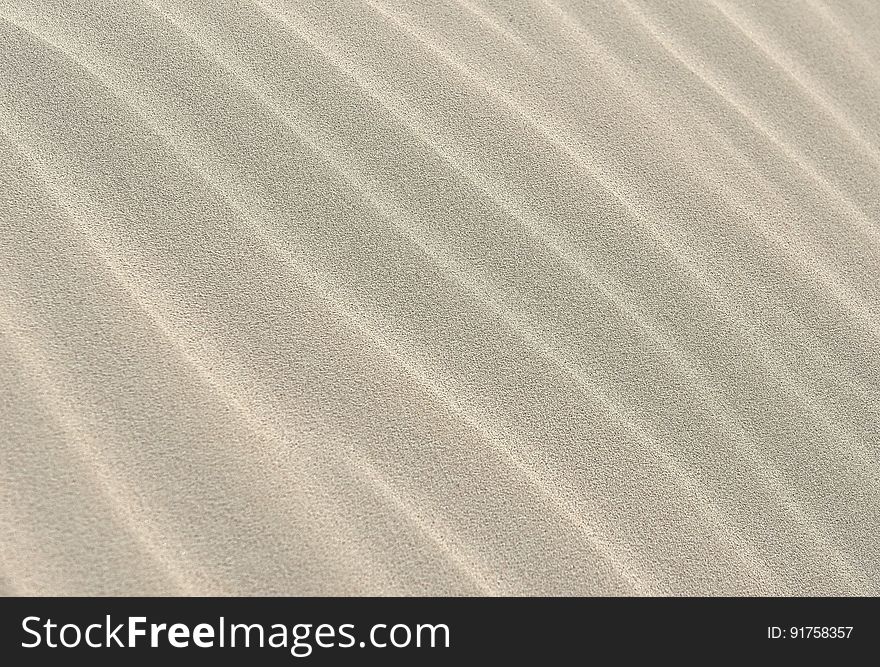 Aerial Shot Of Sand Dunes