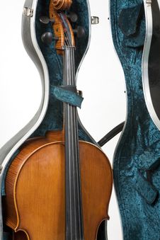 Cello In A Case Stock Photos Cello In A Case Stock Photos
