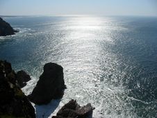 The Cliffs Of Cabo Da Roca Stock Image The Cliffs Of Cabo Da Roca Stock Image