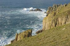 Cape Cornwall Royalty Free Stock Photo Cape Cornwall Royalty Free Stock Photo
