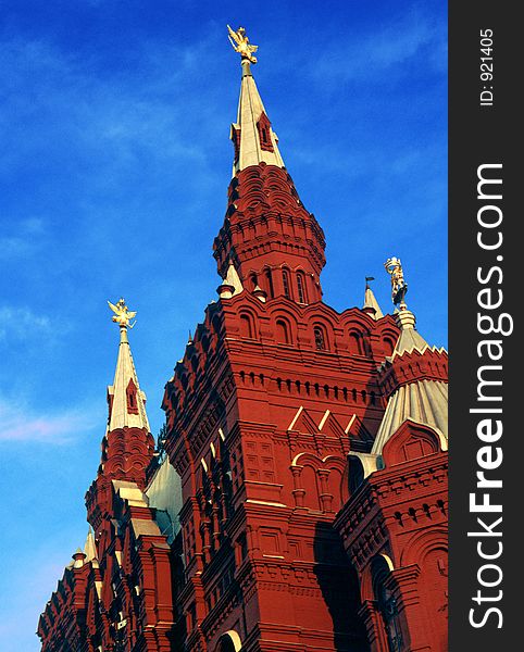Historical museum, Moscow, Russia.