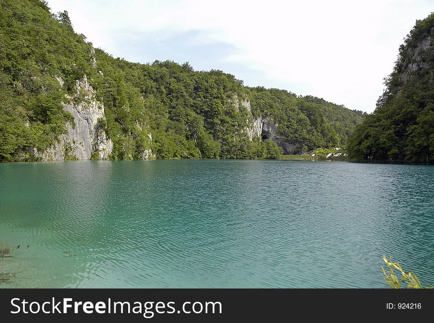 Big lake in croatia