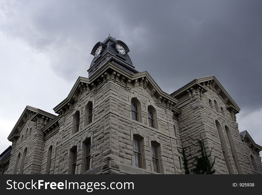 Stormy Clock Tower