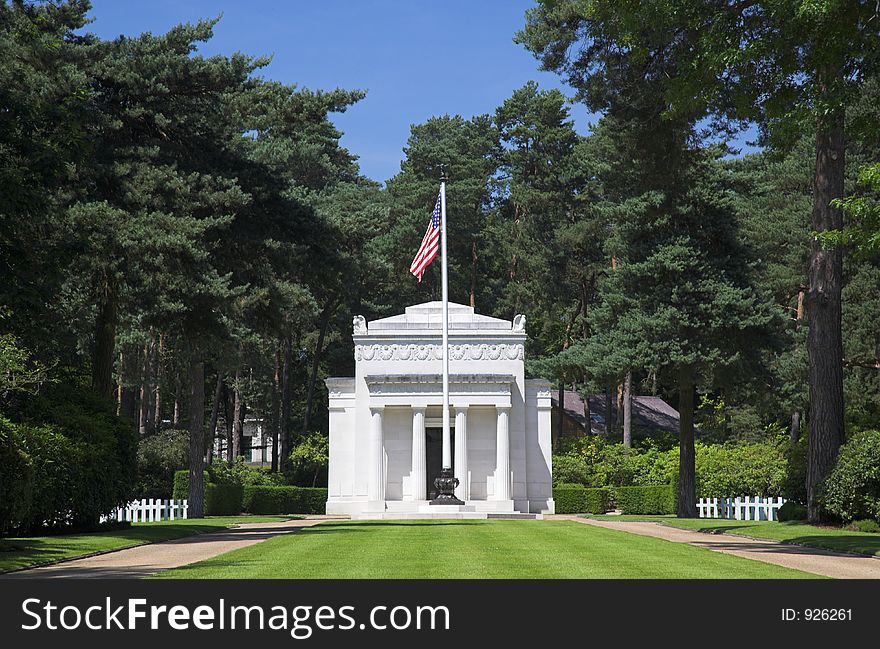 American war memorial at brookwood cemetery