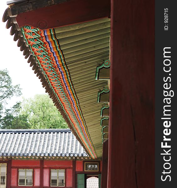 Travel and tourism - Gyeongbokgung Palace, Seoul, South Korea. Travel and tourism - Gyeongbokgung Palace, Seoul, South Korea