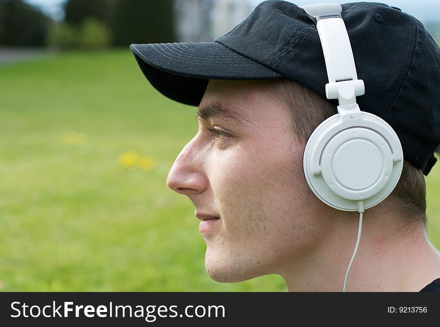 Student With A Headphones