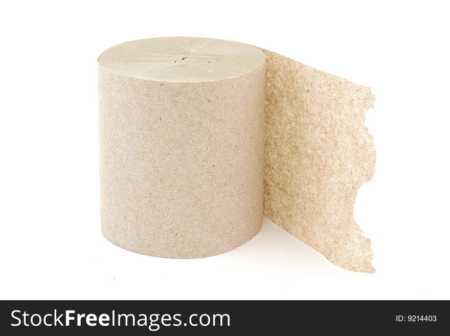 It is a roll of toilet paper