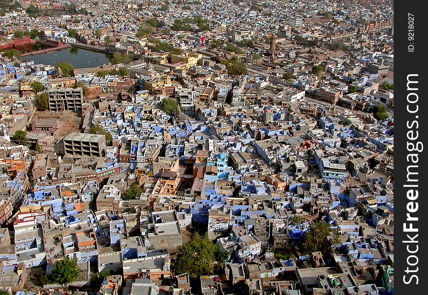 Jodphur Blue City in Rajasthan, India