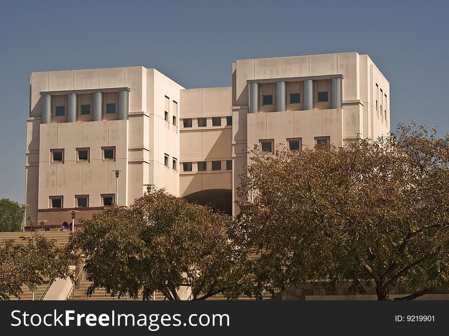 This is University Hall at California State University San Marcos