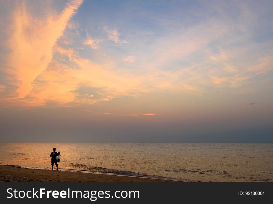 Sunrise Fisherman