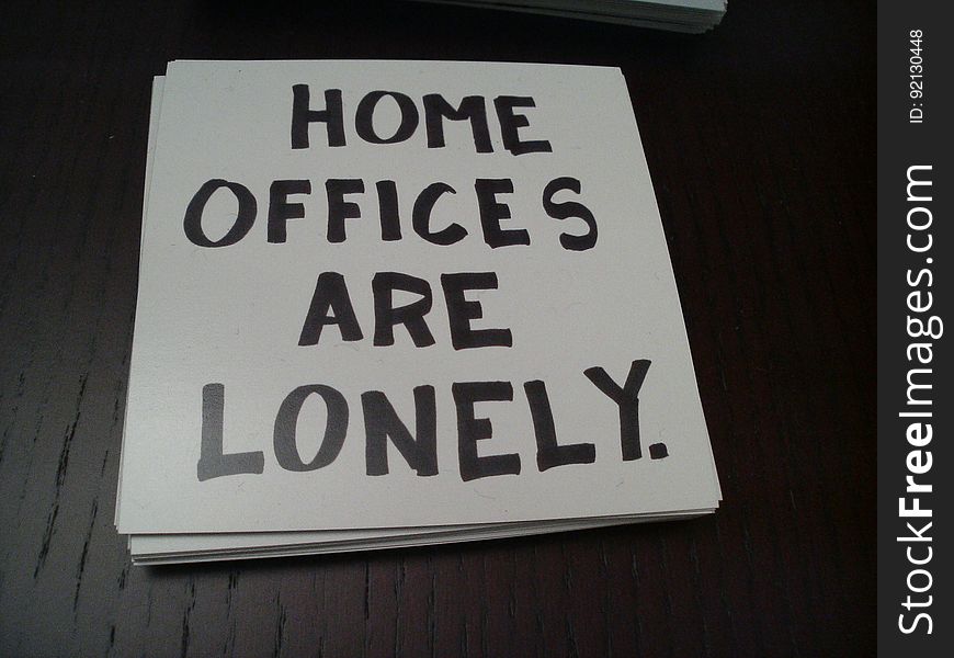 Home Offices Are Lonely - 23112006159
