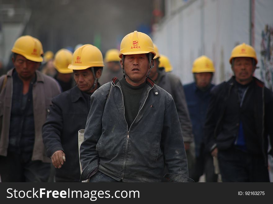 Laborer, Construction Worker, Blue Collar Worker, Hard Hat