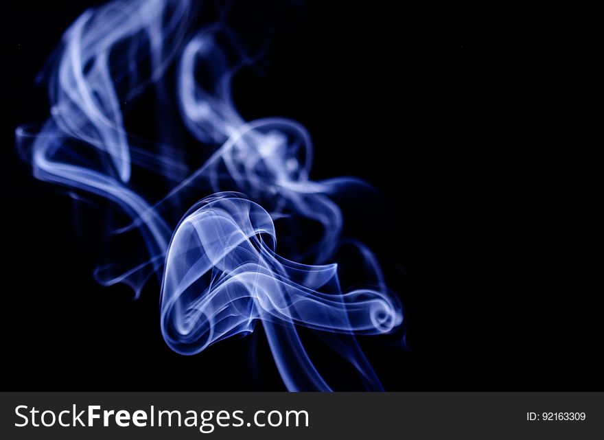 Smoke, Electric Blue, Computer Wallpaper, Organism